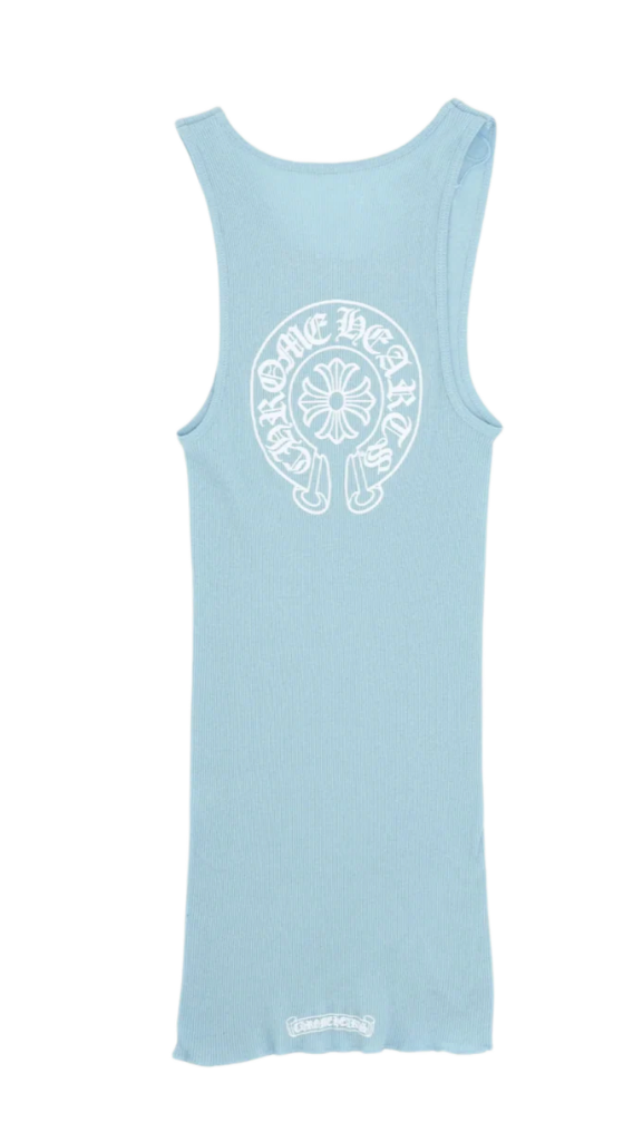 Chrome Hearts Rib Tank Baby Blue | Heat Archive Columbus