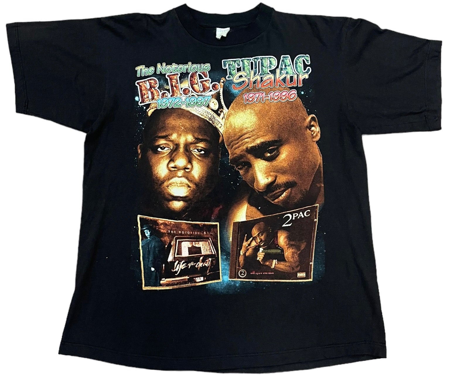 Vintage Biggie & Tupac Tee | My Site