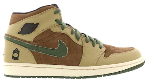 army fatigue jordan 1s