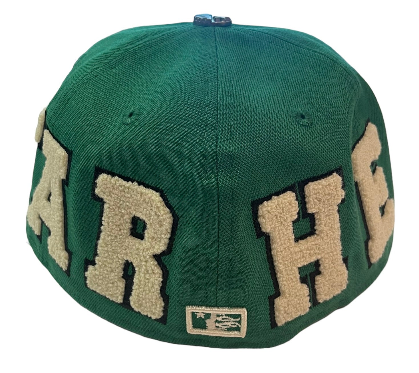 HellStar Green OG Patch Fitted Hat | Heat Archive Columbus